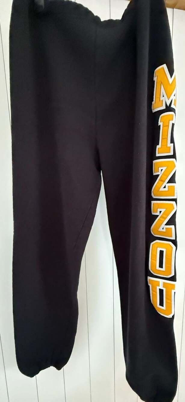 Vintage 90s Russell Athletic Mizzou Sweatpants Black XXL Made in Honduras